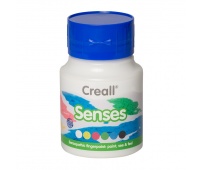 CREALL SENSES - Farba sensoryczna do malowania palcami 500 ml - biała