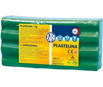ASTRA plastelina 1 kg - zielona