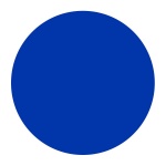 CREALL BASIC COLOR - farba plakatowa 1l - royal blue