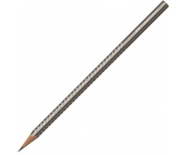 Faber-Castell ołówek trójkątny srebrny