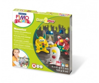 FIMO Kids Form&Play 4x25g - Potwory 