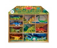 MELISSA & DOUG Figurki - Dinozaury 9 szt